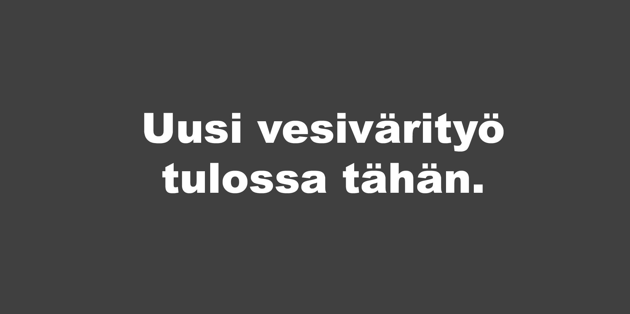 vesiv&auml;rity&ouml;